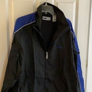 Men’s Fila Full Zip Nylon Jacket. Size Large